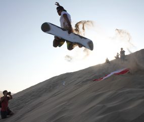 Sandboarding Desert Sand Recreation Ideas