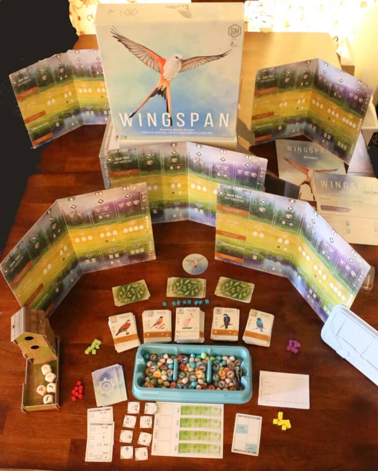 Wingspan Board Game Setup
